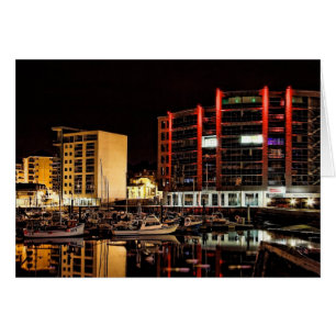 Barbican North Quay par nuit - note vierge