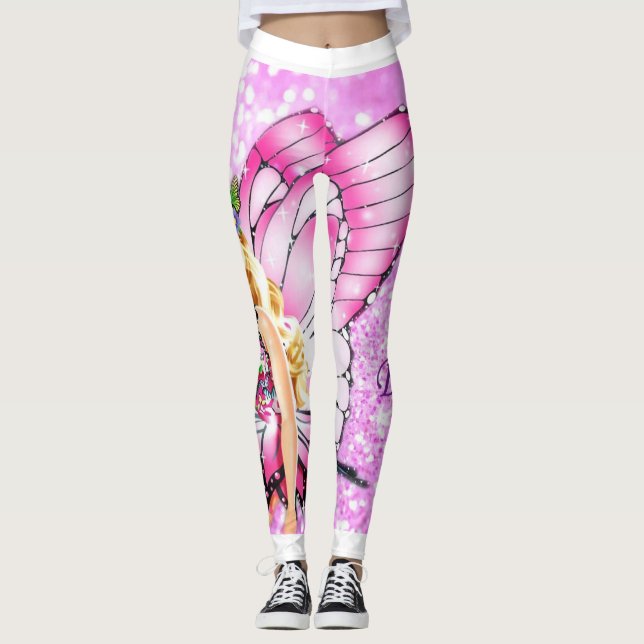 Barbie printed leggings (Front)