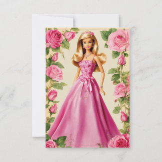 Barbie’s Thank You Sparkle... Card
