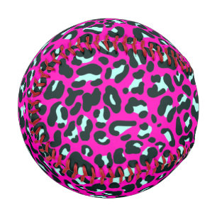 Barbiecore Pink Cheetah Leopard Animal Print   Baseball