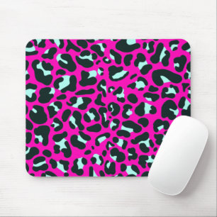 Barbiecore Pink Cheetah Leopard Animal Print  Mouse Pad