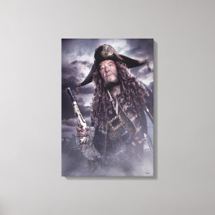 Barbossa - Command Respect Canvas Print
