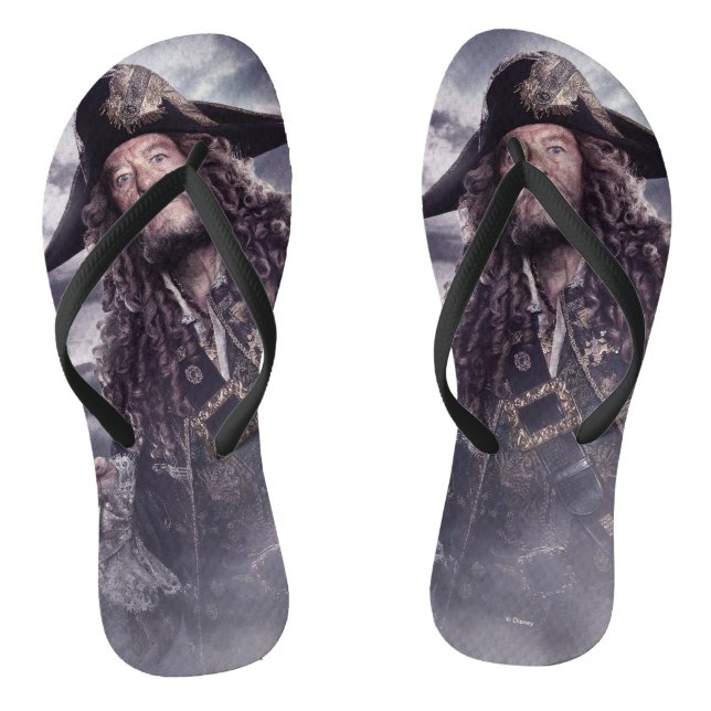 Barbossa - Command Respect Flip Flops (Footbed)