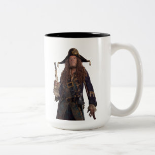 Barbossa - The Chase Is On Two-Tone Coffee Mug