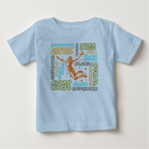Barboteuse de bébé, basket-ball