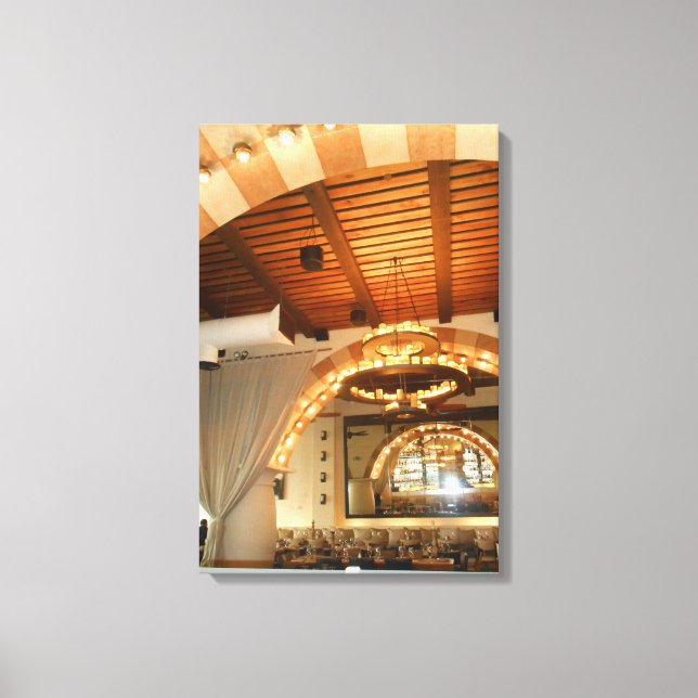 Barbounia Bar Canvas Print (Front)
