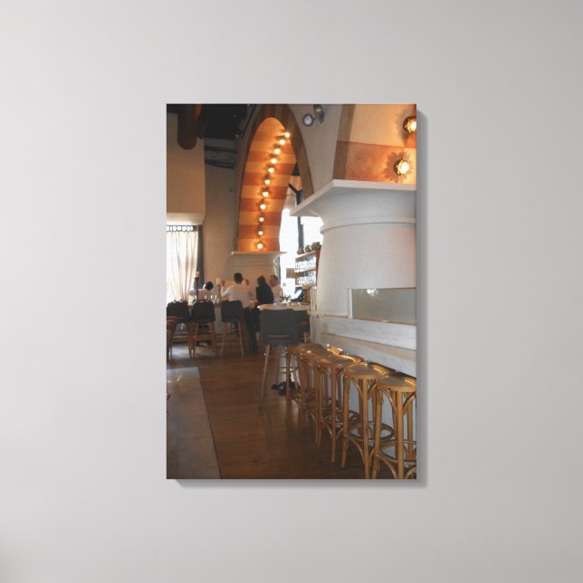 Barbounia Bar Canvas Print (Front)