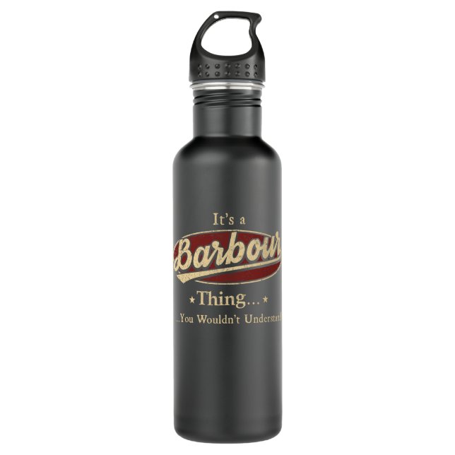 BARBOUR Nom de la chose Bouteille d'eau (Devant)
