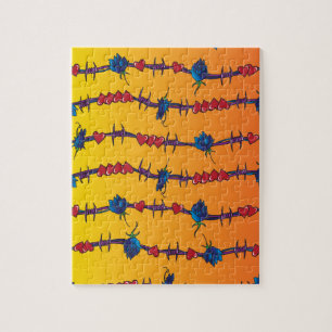 Barbwire Jigsaw Puzzle
