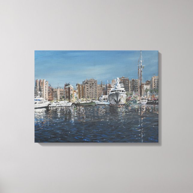 Barcelona 1998 canvas print (Front)