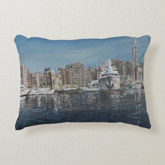 Barcelona 1998 decorative pillow (Front)