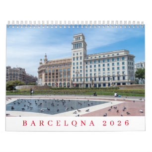Barcelona 2026 calendar