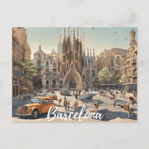 Barcelona (2) postcard