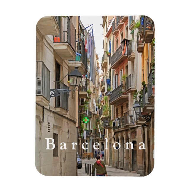 Barcelona. #33.   magnet (Vertical)