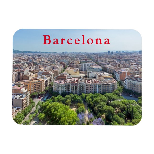Barcelona. #91.   magnet (Horizontal)