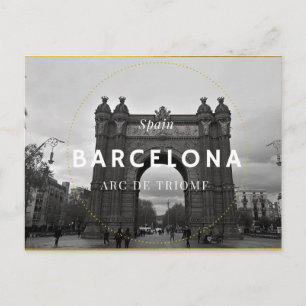 Barcelona, Arc de Triomf  Postcard