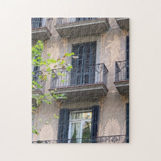 Barcelona Balconies Jigsaw Puzzle
