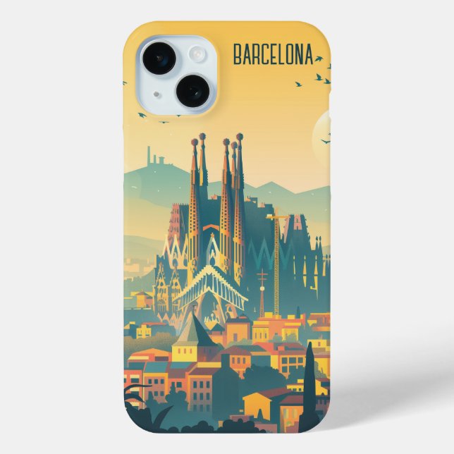 Barcelona Case-Mate iPhone Case (Back)