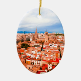 Barcelona Ceramic Ornament