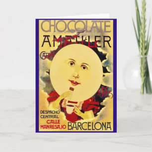 Barcelona Chocolate Note Card