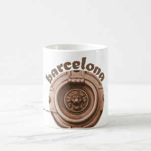 Barcelona Door Knocker Mug