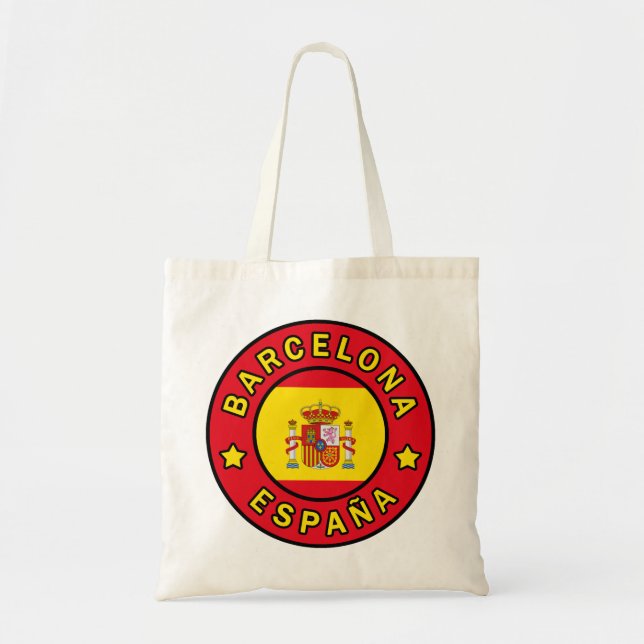 Barcelona España Tote Bag (Front)