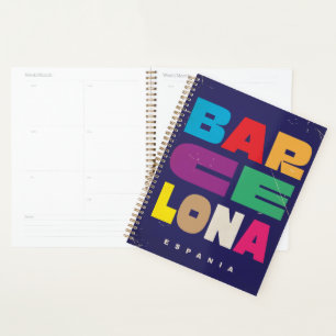 Barcelona Espania Planner