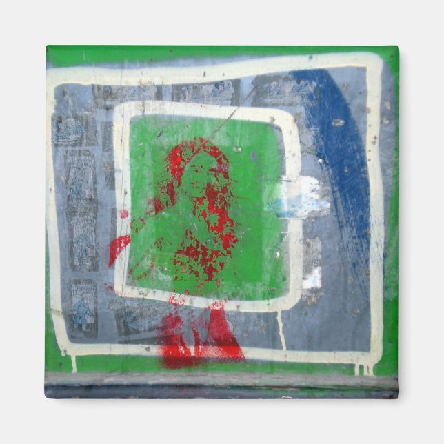 Barcelona Graffiti Magnet (Front)