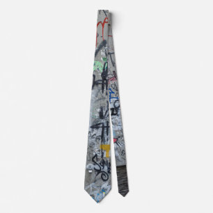 Barcelona Graffiti Necktie