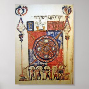 Barcelona Haggada Poster