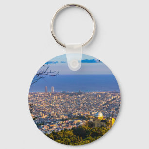 Barcelona Keychain