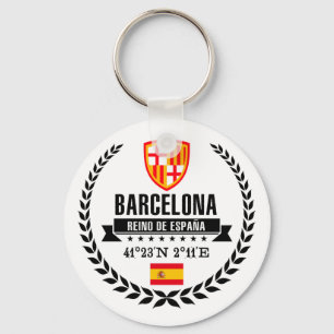 Barcelona Keychain