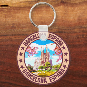 Barcelona                                          keychain
