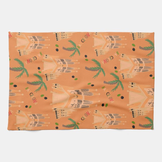 Barcelona Kitchen Towel (Horizontal)