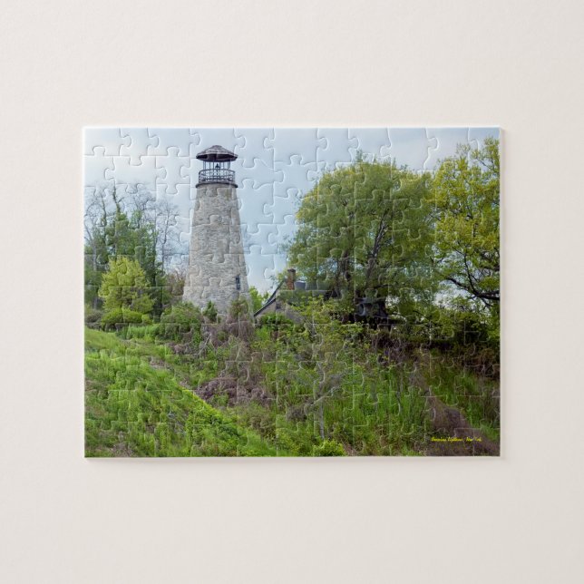Barcelona Lighthouse, New York Jigsaw Puzzle (Horizontal)
