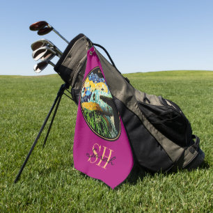 Barcelona Lizard & Park Guell, Catalonia / Gaudi Golf Towel