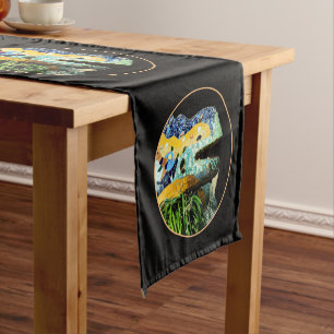 Barcelona Lizard & Park Guell, Catalonia / Gaudi S Short Table Runner