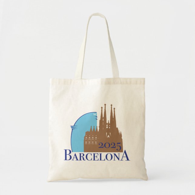 Barcelona Logo  Tote Bag (Front)
