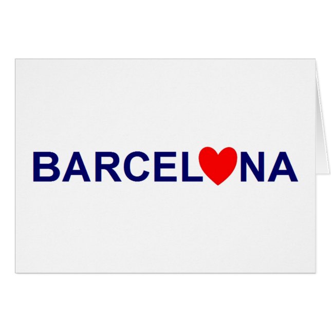 Barcelona love (Front Horizontal)