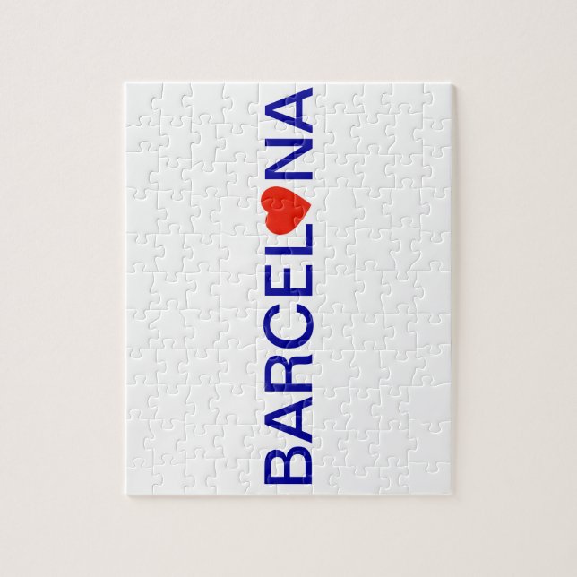 Barcelona love jigsaw puzzle (Vertical)