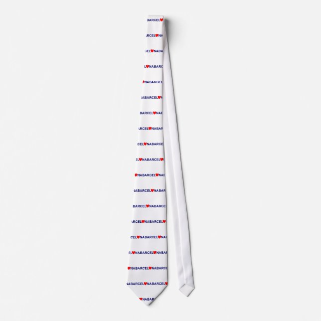 Barcelona love tie (Front)