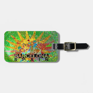 Barcelona Luggage Tag