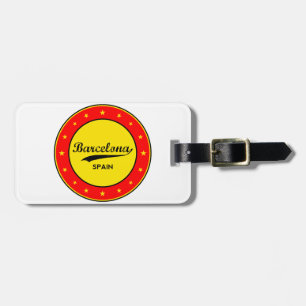 Barcelona Luggage Tag