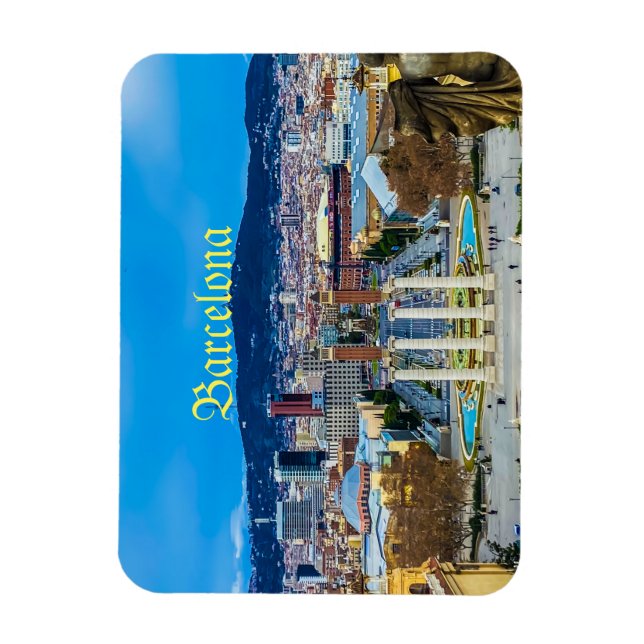 Barcelona, magnet (Vertical)
