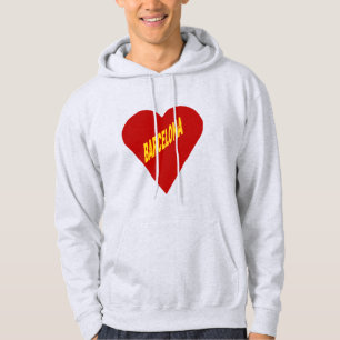 BARCELONA man ash jacket Hoodie