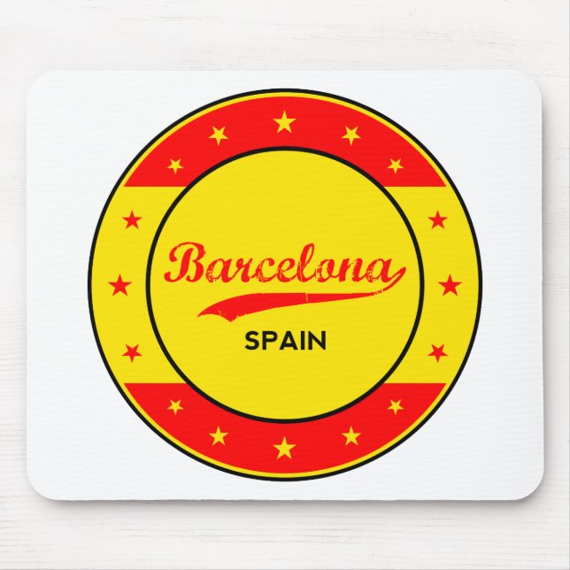Barcelona Mouse Pad (Front)