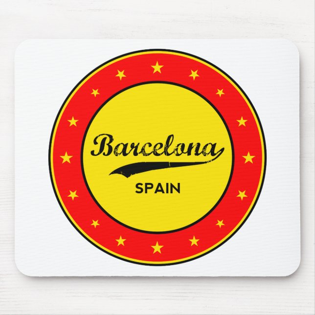 Barcelona Mouse Pad (Front)