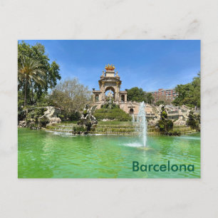 Barcelona – Parc de la Ciutadella Postcard