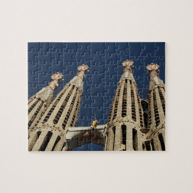 Barcelona Photo Puzzle with Gift Box (Horizontal)