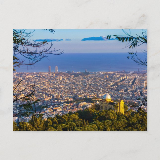 Barcelona Postcard (Front)
